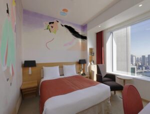 Park Hotel Tokyo – The Tale of Genji Queen Bed